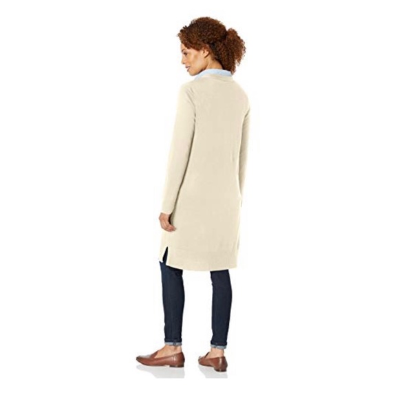 Amazon lightweight oatmeal heather cardigan - Picture 3 of 4